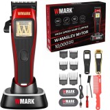 Masina de tuns profesionala BIRAI Velocity Pro, motor magnetic 10000 RPM, tunsori precise, aparat de tuns barba si par, incarcare rapida USB, autonomi