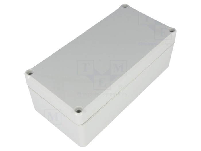 Carcasă universală ABS gri IP65