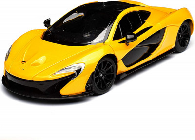 MASINUTA METALICA McLAREN P1 GALBEN SCARA 1 LA 24 SuperHeroes ToysZone foto