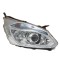 Far FORD TRANSIT/TOURNEO CUSTOM, 03.2013-05.2016, partea dreapta, DEPO, cu lentile; cu lumina de zi; H1+H15+H7; electric; argintiu; halogen; cu lumin