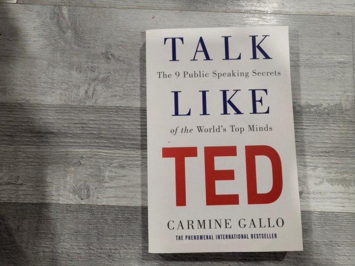 Talk like Ted.The 9 public speaking secrets of the world&#039;s top minds de Carmine Gallo