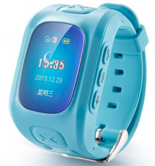 Ceas Smartwatch GPS Copii iUni U6, Localizare Wifi, Apel SOS, Pedometru, Monitorizare somn, Blue foto