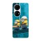 Husa compatibila cu Huawei Nova Y70 model Minions lunch break, Silicon, TPU, Viceversa