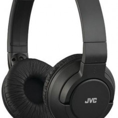 Casti Stereo JVC HA-S180, Jack 3.5mm (Negru)
