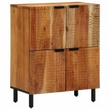 VidaXL Bufet cu raft cu ușă Maro 60 x 33 x 75 cm Lemn masiv de acacia