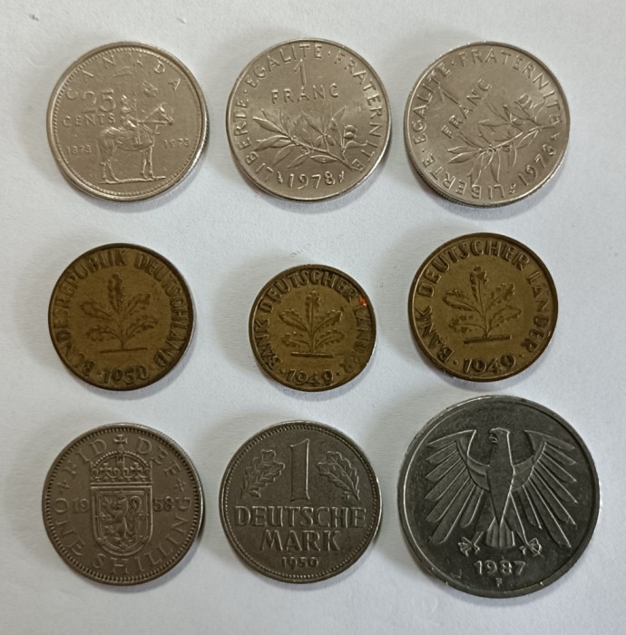 Monede de colecție , Germania , Franța, Austria etc..