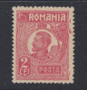 ROMANIA 1920 FERDINAND UZUALE 2 LEI TIP 1 ROZ CU EROARE MNH, Nestampilat