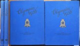 Olimpiada de iarna si vara din Germania, 1936, 2 volume, mapa si insigna Sutu