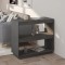 vidaXL Bibliotecă, gri, 80x35x71 cm, lemn masiv de pin 810881