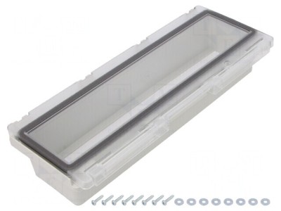 Ferestre de inspecție policarbonat IP65 257x108x47mm foto
