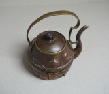 Ceainic de cupru Art Nouveau cca 1900