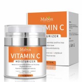 Crema hidratanta de fata Mabox cu Vitamina C Acid Hialuronic Ulei de Jojoba Aloe Vera si Niacinamida 50 ml