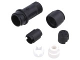 Conector circular 4 pini pe cablu, IP68