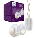 Pompa de san electrica dubla Philips Avent SCF532/11, Hands Free, Resigilat, Grad A