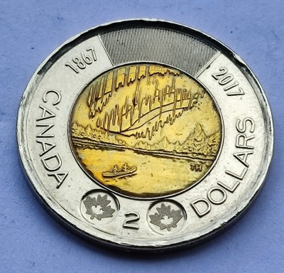 125. Moneda Canada 2 dollars 2017 (Dance of The Spirits) foto
