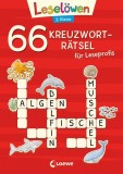 66 Kreuzwortr&auml;tsel f&uuml;r Leseprofis - 2. Klasse (Rot)