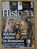 Historia Mai 2018: Război Chimic &icirc;n Rom&acirc;nia, Colectiv - Carte Istorie, Laureat Nobel, Bătălia Mărășești, 82 Pagini