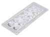 Lentilă LED dreptunghiulară transparentă 7,92mm