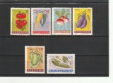 ROMANIA 1963 LP 556 CULTURA LEGUMELOR TIMPURII SERIE MNH NESTAMPILATA