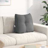 vidaXL Perna pentru spate Gri &icirc;nchis 45 x 24 x 50 cm țesătură 42014355