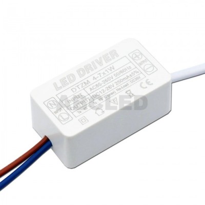 Sursa LED 230Vac 12-26Vdc 250mA 4-7W foto