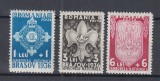 ROMANIA 1936 LP 115 JAMBOREEA NATIONALA BRASOV SERIE MNH, Nestampilat