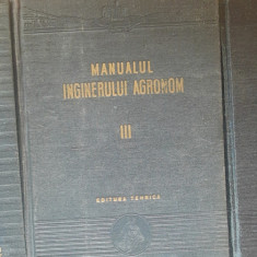 G. Obrejeanu - Manualul inginerului agronom Vol 1+3+4