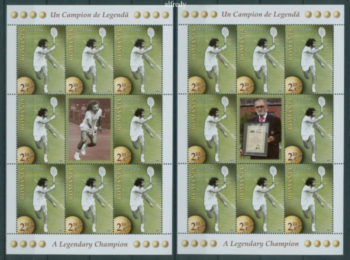 ROMANIA 2015, Ion Tiriac, un campion de legenda, MNH, 2081