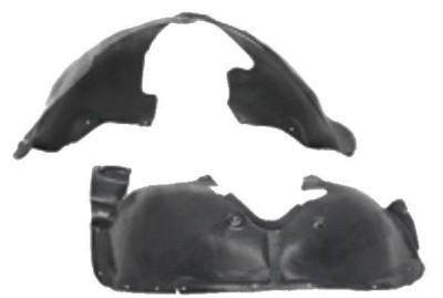Carenaj roata VW Touareg (7L2), 01.2007-04.2010, partea Dreapta, Fata, 7L6809962M, 9581FP1T pentru motorizari de 3.6/4.2L foto