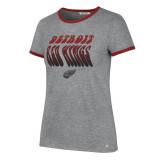 Detroit Red Wings tricou de dama Letter Ringer grey - L, 47 Brand