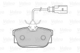 VALEO 301650 FIRST set placute frana,frana disc