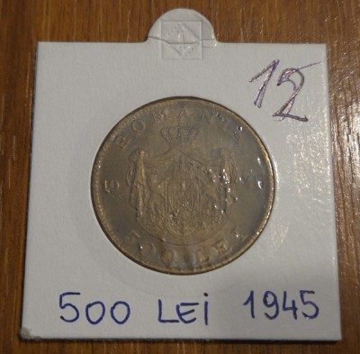 500 lei 1945, Mihai I, Rom&amp;acirc;nia foto