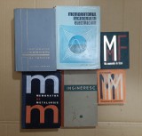 5 Memoratoare tehnice (Inginerului electrician, Metalurgie, Matematica, Fizica, Ingineresc) + Indrumator matematic si tehnic