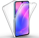 Husa 360 Huawei P30 Pro, TPU+PC, Transparenta, Protectie Completa, Anti-Soc
