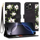 Husa pentru iPhone 16 Pro Max - Techsuit FlipCraft - Flowers of the Dawn