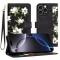 Husa pentru iPhone 16 Pro Max - Techsuit FlipCraft - Flowers of the Dawn