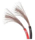 Cablu difuzor 2x2.5mm rosu/negru OFC cupru fara oxigen Goobay 15085