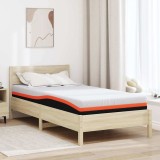 VidaXL Saltea Alb, Gri 90 x 190 cm Spumă