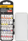 Set biti Strend Pro EVE-12079 &ndash; 20 piese, 25 mm, otel S2