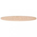 VidaXL Blat de masă rotund, &Oslash;90x2,5 cm, lemn masiv stejar netratat