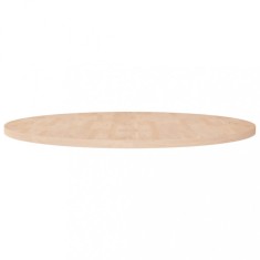 vidaXL Blat de masă rotund, &Oslash;90x2,5 cm, lemn masiv stejar netratat