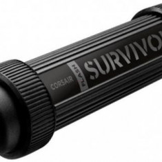 Stick USB Corsair Survivor Stealth 1TB USB 3.0, rezistent la apa si socuri (Negru)