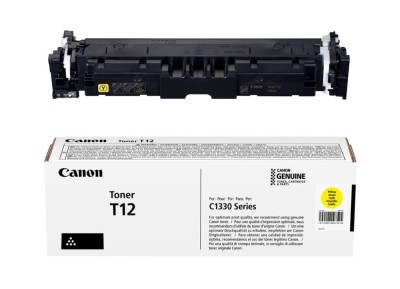 Cartus original Canon T12 T12Y Yellow 5.3K 5095C006 C1331 C1333 foto