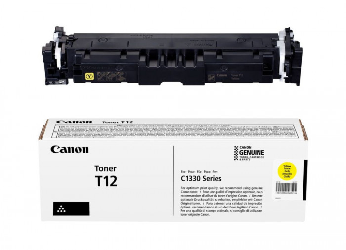 Cartus original Canon T12 T12Y Yellow 5.3K 5095C006 C1331 C1333