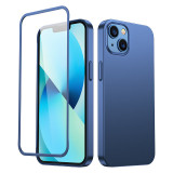 Husă Completă Joyroom 360 Husă Față și Spate Pentru IPhone 13 + Protector De Ecran Din Sticlă Călită Albastru (JR-BP927 Albastru) JR-BP927 BLUE