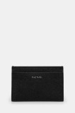 Paul Smith card holder culoarea negru, M1A-4768-PHBALL