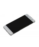 Ecran LCD Display Complet cu Rama Sony Xperia L1 G3311 Alb