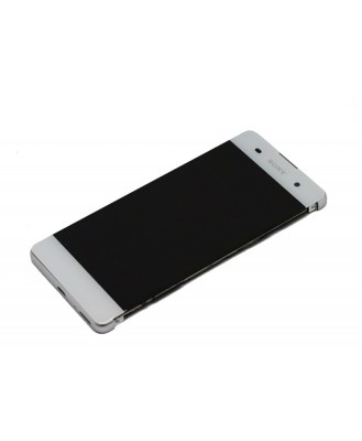 Ecran LCD Display Complet cu Rama Sony Xperia L1 G3311 Alb foto