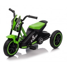 Tricicleta cu pedale, pentru copii 2-4 ani, Kinderauto G301, culoare verde