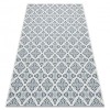 Covor sisal Color 19246/969 Flori alb, 200x290 cm, Dreptunghi